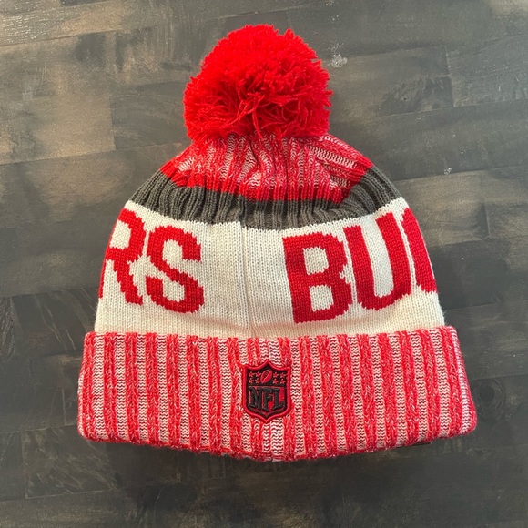 Tampa Bay buccaneers new era, toboggan sideline, official sports knit hat - Picture 4 of 9